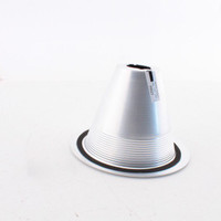 VuLite V3034B-WH Round 6" Black Baffle White Trim Incandescent Lamp w/o clips