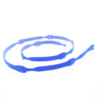 10 Hubbell BLUE Hook & Loop One-Wrap Cable Ties 5" Cable Management HPWCVFBL5