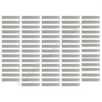 73-Pack Jones Stephens #S16005 Self-Nailing 1.5" x 5" Stud Guard 16 Gauge Steel