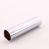 Keeney # 210PC 1-1/2" x 4" 20GA Flange Sink Tailpiece Satin Nickel