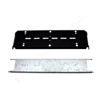 Hubbell Black 23" Top & Bottom I-Frame Rack Spacer Kit ICK23