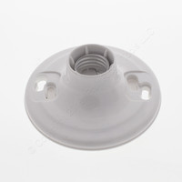 Leviton Urea Plastic Lampholder Medium Light Socket 660W 600V Bulk 8829-CW4