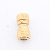 ZoomLock Push to Connect Refrigerant Fitting 1/2" Coupling Union PZKP-C8-HNBR