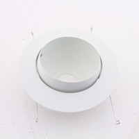 VuLite V2030-WH 5" Adjustable Round Eyeball PAR30 75W Compatible Trim for Recessed Light