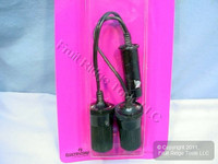 Car Cigarette Lighter Y Adapter 2-Outlet Splitter C9108-C00