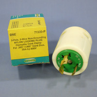 New Leviton Turn Locking Plug Twist Lock NEMA L13-30P 30A 600V 3� 71330-P Boxed