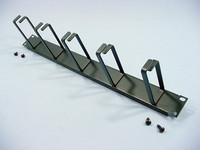 Leviton 19" Patch Cord Wire Organizer Wire Management Ring Rack Mount 49253-LPM