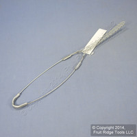 Leviton Industrial Strain Relief Bus-Drop Single "U" Eye Support Cable Cord Grip .410"-.560" L7983