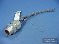 Leviton Deluxe Strain Relief Cable Cord Grip 3/4" NPT 0.625-0.750" L7713