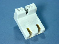 Leviton Fluorescent Lamp Holder T-8 Light Socket G13 Base T8 Medium Bi-Pin 13451-N Bulk