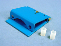 Leviton Blue Panel Cam Plug Outlet Receptacle Snap Back Cover Series 16 16S21-B