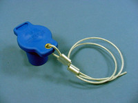New Leviton Blue 16 Series Cam-Type Plug Male Protective Cap Insulator 16P21-B