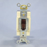 Cooper Brown COMMERCIAL Quiet Toggle Wall Light Switches 4-WAY 20A 120/277V CS420B