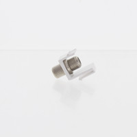 Eaton White Modular TV Video Connector F-Type Coaxial Cable Jack RG6 5552-5EW