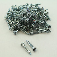 100-Pack Metallics 1/8" Short Hollow Wall Screw Anchor Slotted-Phillips Head1002