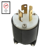 New Cooper Turn Locking Plug Twist Hart-Lock NEMA L7-15 L7-15P 15A 277V CWL715P