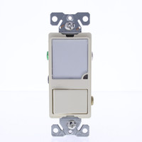Eaton Almond  LED Single Pole Switch w/Dimmable Nightlight 1-Watt 7738A-K-L