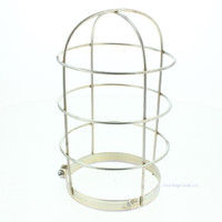 NEW Keene Glass Globe Cage Guard Only for 200-Watt Bulbs 8.875"H x 5.375" W VG-4