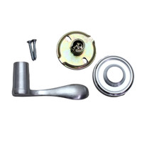 Right Weslock Traditonale Bordeau 605 Satin Chrome Dummy Closet Door Pull Lever