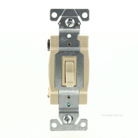 New Eaton Wiring Ivory 4-WAY Specification Grade Toggle Wall Light Switches 15A 120/277V WD1242-7V