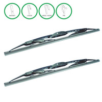 2 Rain-X 5079307 Heavy Duty Commercial Vehicle Windshield Wiper Blades 16"