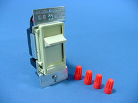 Leviton Ivory Decora Slide Dimmer Switch ON/OFF Preset 3-Way 600W 120V 6623-PI