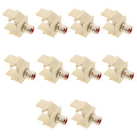 10 Signa Max Light Ivory RCA Red Solder-Tail Modules CMK-RCASR