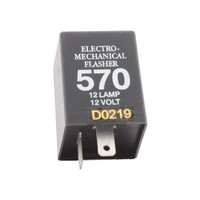 Peterson V570 Red 12-Lamp 2-Prong Electro-Mechanical Flashers 1.5" Medium Duty