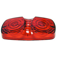 Peterson V138-15R Red 4" Replacement Lens for 138-Series Lights Double Bulls-Eye