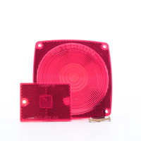 Peterson V440-15 Red Replacement Acrylic Lens Clearance Marker 4.5" x 4.75"