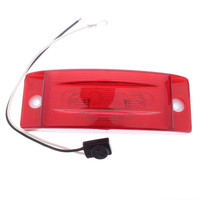 Peterson 155R Red Sealed Hard-Hat II Clearance & Side Marker Light 4-7/8" 2-Bulb