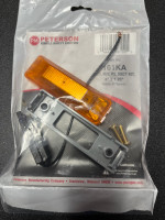 Peterson 161KA Amber Piranha LED Clearance & Side Marker Light Sealed w/ Bracket