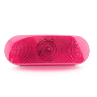 Peterson V421R Red Oval Stop Turn Tail Light Sealed for Trailer Wagon 6.5"x2.25"