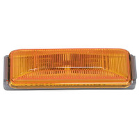 Peterson 154A Amber Clearance Side Marker Light +Housing & Mounting Bracket