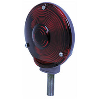 Peterson 334-15R Red 4-1/8" Round Lens for Single-Face Stop Turn Tail Light