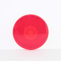 Peterson 410-15R Red 4" Round Replacement Lens for Flush Stop Turn Tail Light