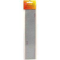 4pc Peterson 4674K 2" x 18" White Reflective Marking Tape Kit Adhesive Mount