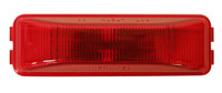 Peterson V154R Red Clearance Side Marker Light w/ Male Pins Bracket Mount for RV