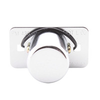 Peterson 435 Clear Chrome License Plate Light Surface Mount