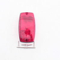 Peterson V306R 4-9/16" Red Surface-Mount Rear Stop Turn & Tail Light for Trailer