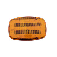 Peterson V316MA Amber Battery-Operated Flashing Hazard Light Magnetic Mount 6.3"