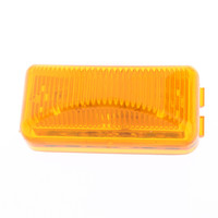 Peterson 203A Amber 2.48" x 1.2" LED Marker Clearance PC Rectangular
