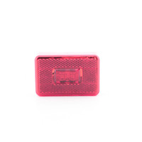 Peterson V170R Red 3-1/8" Piranha LED Clearance & Side Marker Light with Reflex