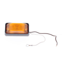 Peterson V153KA Amber 2.5" Piranha LED Clearance Side Marker Light Kit for ATV