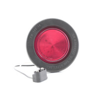 Peterson V162KR Red Piranha LED 2.5" Clearance Side Marker Light Kit w/ Grommet