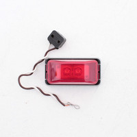 Peterson V153KR Red 2.5" Piranha LED Clearance Side Marker Light Kit for ATV RV
