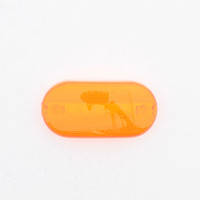 Peterson 134-15A Amber Oblong Trailer Clearance Side Marker Lens for 135A Series