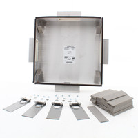 Hubbell ZOBOX Zone Access Floor Networking/Data Enclosure Box 4RU 96-Port ZAFB4U6