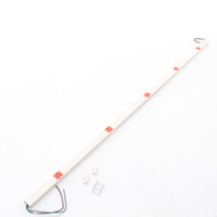 Hubbell 5' PlugTrak Raceway 15A Isolated Ground 5-Outlet PowerStrip HBL20IG512IV