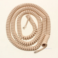 Gemini- IVORY 25Ft Modular Coil Cord